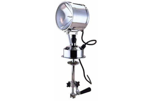 Larson Electronics 100 Watt Pilot House Control Search Light - 12V DC - Continuous Sweep - Manual Tilt/Rotation