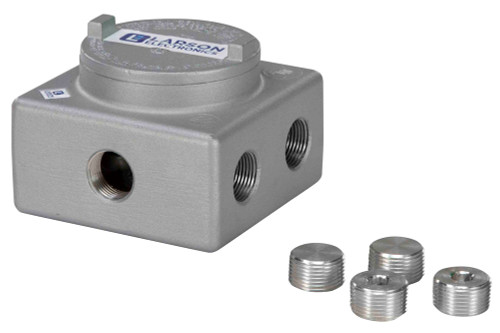 Larson Electronics Explosion Proof Junction Box - 3/4-inch Hubs - 7 Openings
