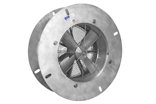 Larson Electronics 30" Pneumatic Circular Jet Fan - 16,130 CFM Max Flow - Hazardous Locations - Air Driven