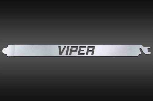 Larson Electronics Metal Door Props - Dodge Viper - 18" x 2" x 1/8" - Brushed Aluminum Finish - (2) pcs