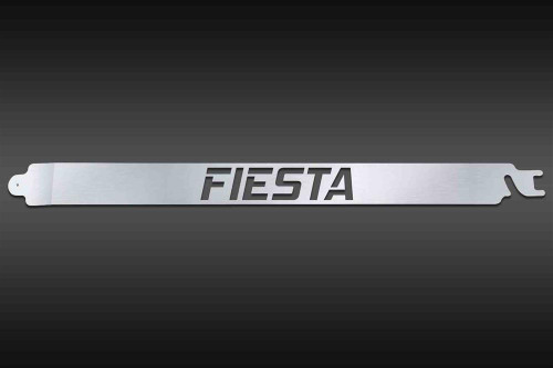 Larson Electronics Metal Door Props - Ford Fiesta - 18" x 2" x 1/8" - Brushed Aluminum Finish - (2) pcs