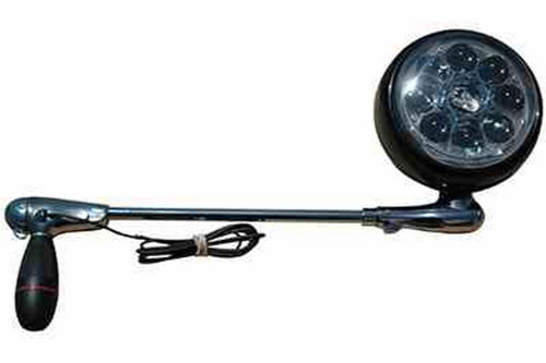 Larson Electronics 1997 Land rover DISCOVERY Post mount spotlight - 6 inch - LED - Passenger side WITH install kit