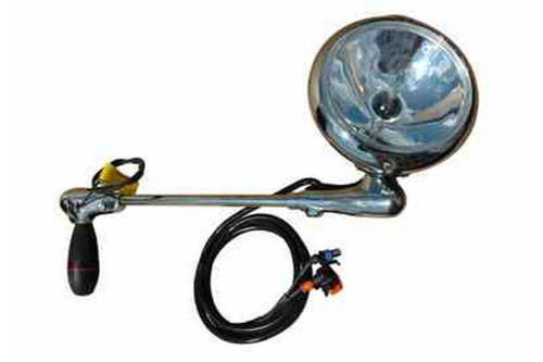 Larson Electronics 2009 Mazda SPEED 3 Post mount spotlight - 6 inch - 35W HID - Driver side WITH install kit