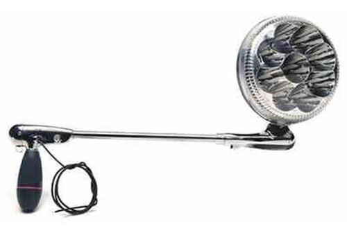 Larson Electronics 1998 Acura SLX Post mount spotlight - 6in Enhanced LED - Passenger Side WITH install kit