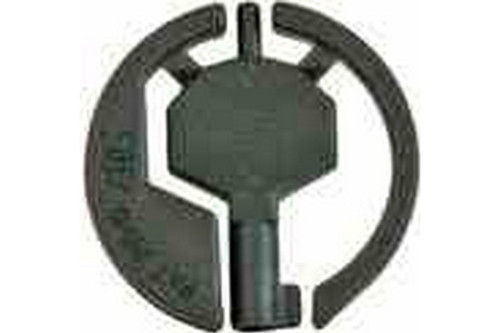 Larson Electronics Concealable Backup Universal Handcuff Key (Plastic Handcuff Key) - 25 PACK