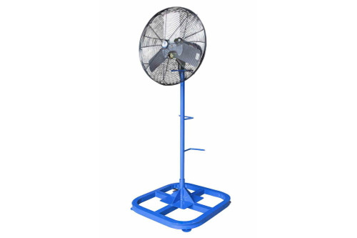 Larson Electronics 24" Electric Explosion Proof Fan on Stand - 7980 CFM - Pedestal Mount - 3/4" NPT Hub - C1D1