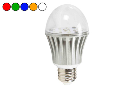 Larson Electronics Strobing Beacon LED Light Bulb - 7 Watt LED A19 Style Replacement for Standard E26 Light Bulb Socket