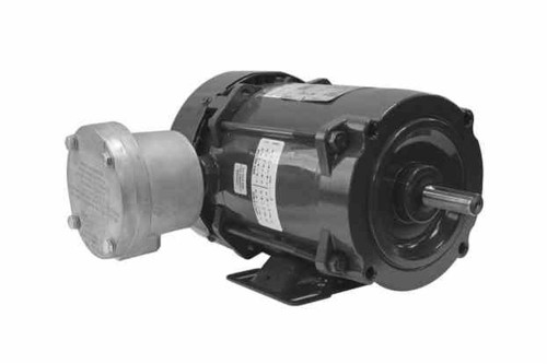 Larson Electronics 1/2 HP Explosion Proof Motor - Class I, II - 115V 1PH 60 Hz - 3450 RPM - Foot Mount - T3B