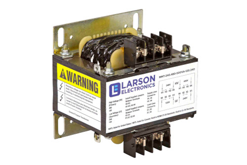 Larson Electronics Micro Transformer -500 VA -240/480 Primary -120/240 Secondary