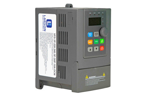 Larson Electronics 3HP Variable Frequency Device - 220-240V AC 1PH Input/Output - 15 Amps - 2.2kW