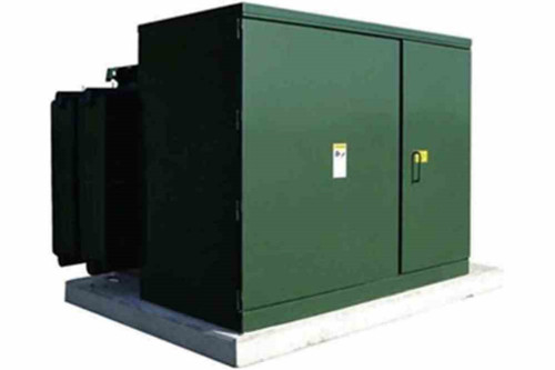 Larson Electronics 150 kVA Pad Mount Transformer - 13200V Delta Primary - 208Y/120 Wye Secondary - Oil Cooled