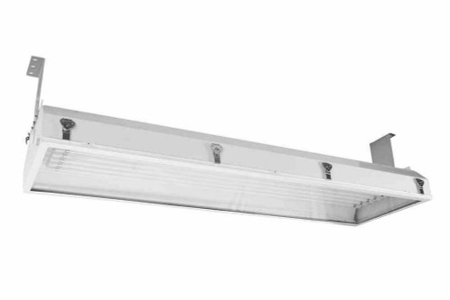 Larson Electronics Hazardous Location Fluorescent Lighting Fixture - 4' 6 Lamp - T5HO - Acrylic Lens - Class 1 Div 2