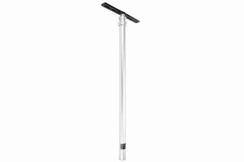 Larson Electronics Industrial Aluminum Pole - Extends from 3 to 8 feet - Aluminum Top Mounting Bracket