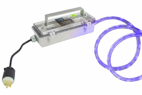 Larson Electronics 273 Weatherproof Purple LED Rope Light - 218.4 Watts - 120-277V AC Stepped Down to 12V DC