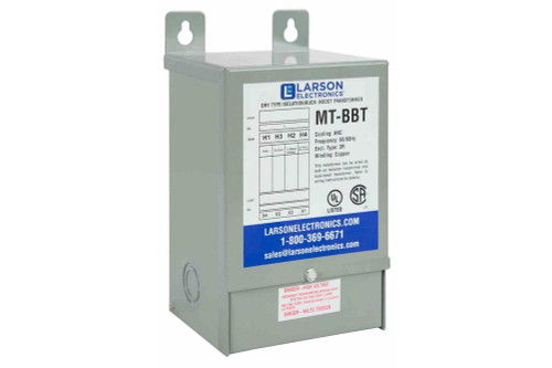 Larson Electronics 1.5 kVA Isolation Transformer - 277V AC Primary - 480V Secondary - NEMA 3R - 1 Phase