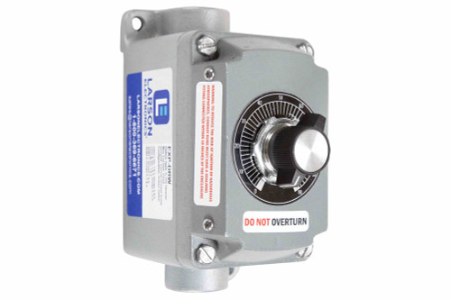 Larson Electronics Explosion Proof Rotary Dimmer Switch - C1D2 - C2D1&2 - Class III - 277V - 20 Amps - Double Pole