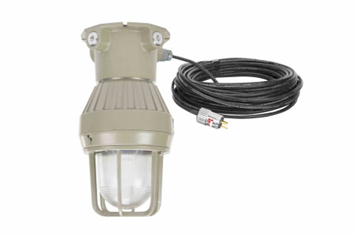 Larson Electronics Explosion Proof LED Strobe Light - 120-277 Volts AC - Class 1 Div. 1  - EXP Cord Cap