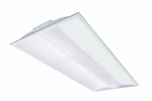 Larson Electronics 50W 2X4 Lay-in Troffer Mount LED Fixture - 6,300 lm - 0-10V Dimmable - Aluminum - Indoor