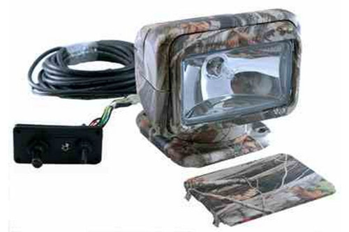 Larson Electronics 65 Watt -  Camouflage Golight Remote Controlled Spotlight - Hard Wired Dash Mount Controller