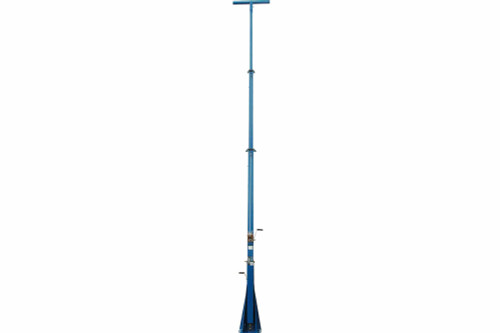 Larson Electronics 25 Foot Telescoping Light Mast - 12-25' Fold Over Three Stage Light Tower - 360¡ Rotating Boom