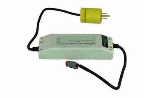 Larson Electronics AC/DC converter enables LED lights to 48 watts to be run from wall outlet - 8 Foot Cord
