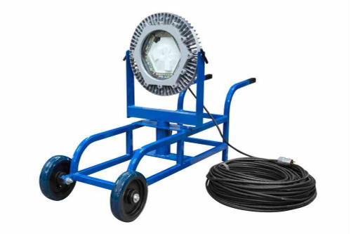 Larson Electronics Explosion Proof LED Cart Light - C1D1 & C1D2 - 100' SOOW Cord - Group B Hydrogen Approved