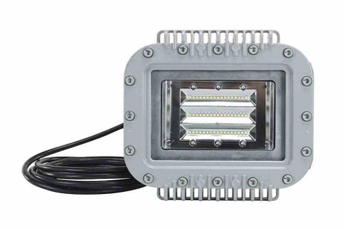 Larson Electronics Explosion Proof 70 Watt Low Profile LED Light Fixture - 6000 Lumens - Class 1 Division 1 & II