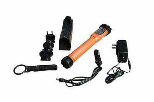 Larson Electronics Intrinsically Safe Flashlight - Rechargeable LED Flashlight with Spot and Flood Beams