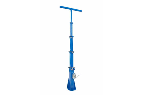 Larson Electronics Five Stage Light Mast - 6.5' to 20' - Fixed Mount - 5' to 9' Horizontal Telescoping Arm