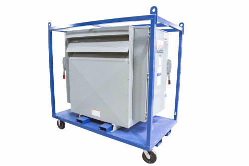 Larson Electronics 500kVA Power Distribution - 208V to 240D/120V 3PH - 400A E1016 Cam-lock Inputs/Outputs