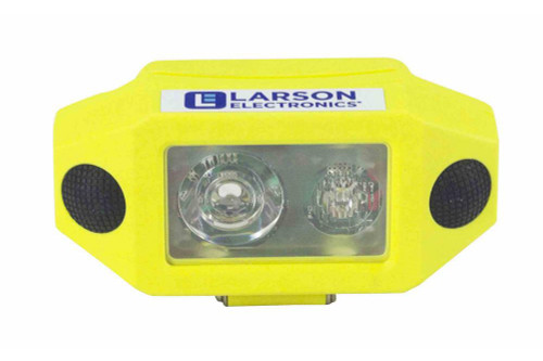 Larson Electronics Intrinsically Safe LED Headlamp - Five Modes, C1D1 Headlight - Spot/Flood Beam - Clip Mount