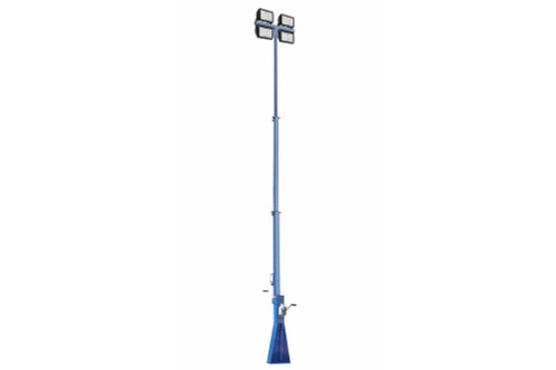 Larson Electronics 600 Watt High Intensity LED Light Tower - Three Stage Light Mast - Extends up to 25 Feet