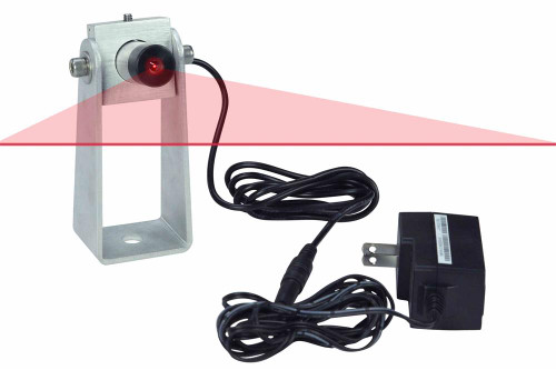 Larson Electronics 50mW Red Crane Warning Laser - Red Pedestrian Safety Laser - 120/277V AC - IP54 Rated