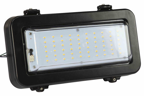 Larson Electronics 22W Wash Down LED Light - 120/277V AC - Food Safe - IP66 Rated - Trunnion Mount