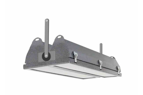 Larson Electronics Class 1 Div 2 LED Pivoting Light - 4 foot 4 lamp - LED T series Style (fluorescent replacement)