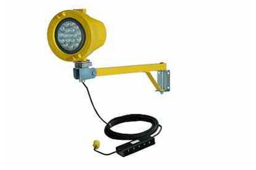 Larson Electronics Explosion Proof Dock Light - Class I, Div. I, Groups C & D - 90 Watt LED Lamp - Extension Arm