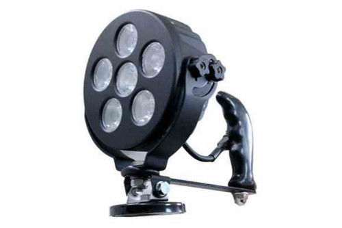 Larson Electronics 60 Watt Handheld LED Light  w/ Magnetic Base - 6 X 10 WATT LEDs - 9-48V  - 5400 Lumens