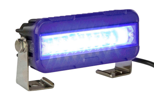 Larson Electronics 27W LED Crane Zone Light - Pedestrian Safety - Blue Light - 10-100V DC - Aluminum Alloy