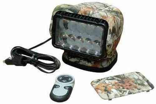 Larson Electronics Camouflage LED Golight Stryker - Wireless Remote - Magnetic Mount - 16 ft Cigarette Plug