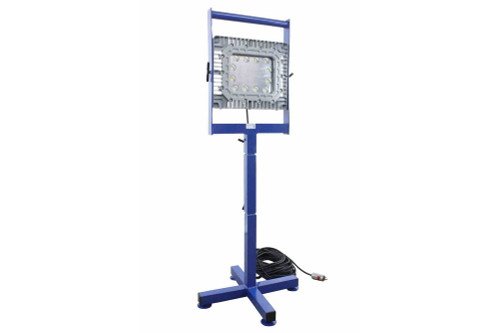 Larson Electronics 150 Watt Explosion Proof LED Light - 5' Tall Base Stand Mount-22 Inch Stand-Class 1 Div 1 - 25'