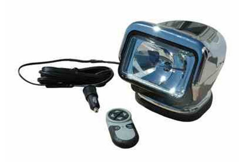 Larson Electronics HID Golight Stryker - Wireless Remote - 5000' Spot Beam - Magnetic Mount - 3000 Lumen - Chrome