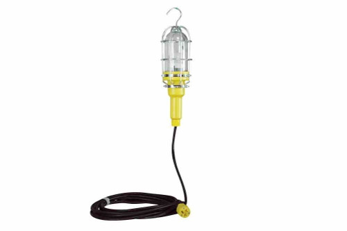 Larson Electronics Vapor Proof (Waterproof) LED Inspection Light / Hand Lamp / Drop Light - Colored LED Bulb- 100' Cord