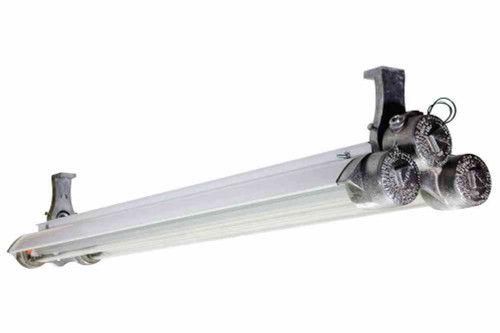 Larson Electronics Explosion Proof LED Lighting - Visible/Ultraviolet Combination - C1D1 - 365NM - Paint Spray Booths