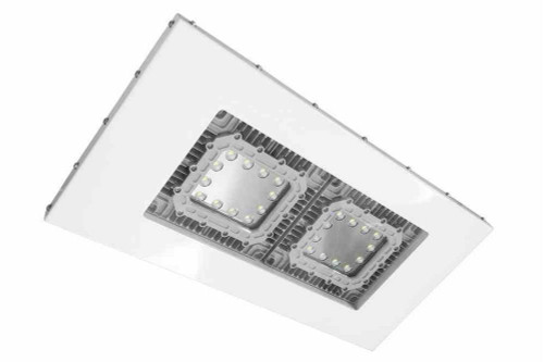 Larson Electronics Low Profile Clean Room LED Light - 2x4 Lay-In Troffer - C1D1 - C2D2 - ISO 14644/FS-209E Rated