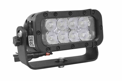 Larson Electronics Infrared LED Strobe Light on Trunnion Wall Mount - 8, 3W LEDs - 9-42 Volts - 850 or 940nm - 1200 Hz