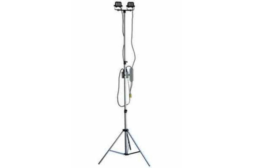 Larson Electronics Portable LED Telescoping Light Tower -Extends 3.5' to 10' - 24 watts - Adjustable U-Bracket - 1440 L