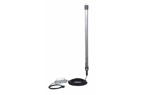 Larson Electronics 40W LED UV Drop Light/Task Light w/ Hanging Hooks - 75' Cord - 5' Tube - Food Safe - 365NM UV