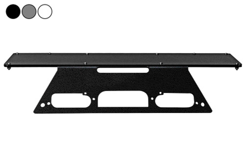 Larson Electronics 2019 Ford F150 No Drill Rooftop Mounting Bracket - 24" x 12" 3rd LED Brake Light Magnetic Plate