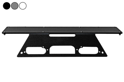 Larson Electronics 2026 Ford F150 No Drill Rooftop Mounting Bracket - 24" x 12" 3rd LED Brake Light Magnetic Plate