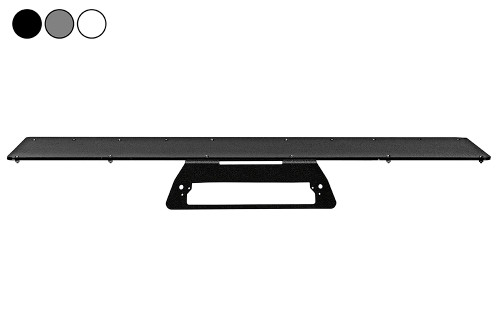 Larson Electronics 2010 Chevrolet Silverado 3500 LD No-Drill Rooftop Mounting Bracket - 50" x 12" LED 3rd Brake Light Magnetic Plate
